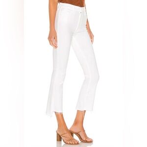 Mother Denim Insider Crop Step Fray Jeans